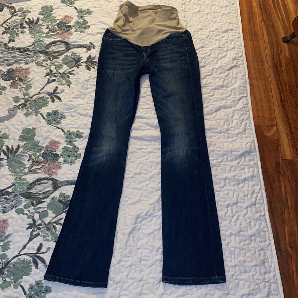 Maternity Joe's Jeans Women's Boot Cut in Dark Blue